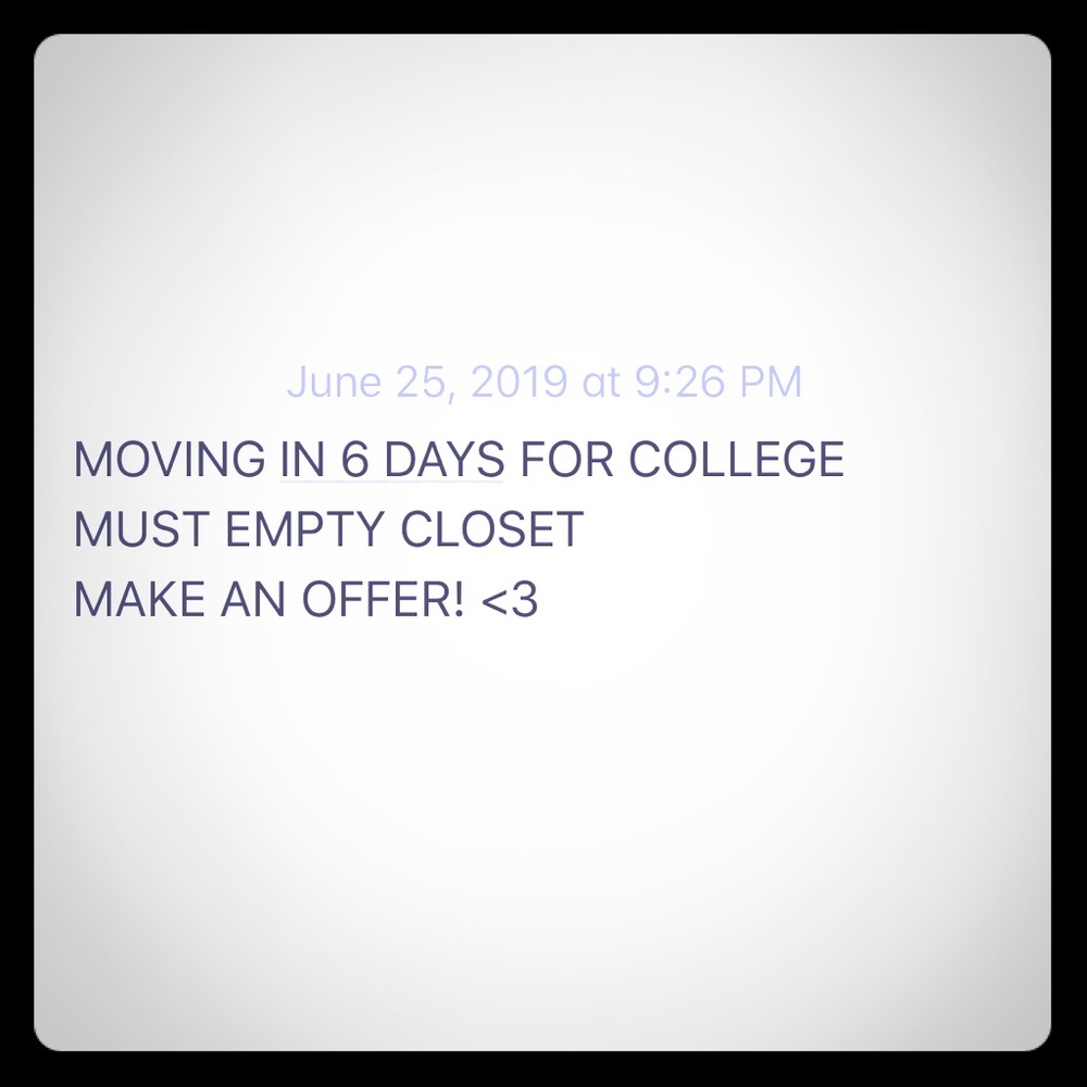 Going to UCSB and need to get rid of everything
